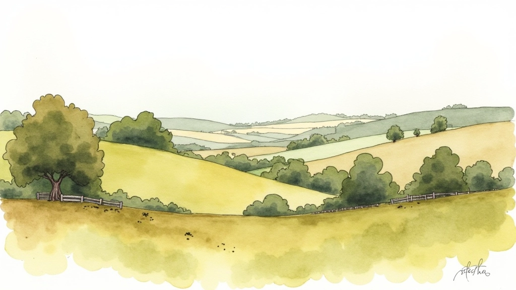 Watercolour landscapes